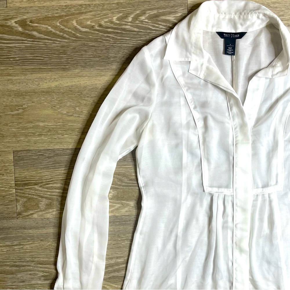 WHBM Iconic Starlet Blouse size 4